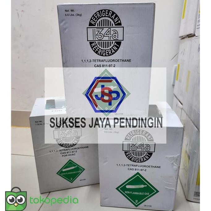 Freon R134A Refrigerant 3Kg / R134 Co