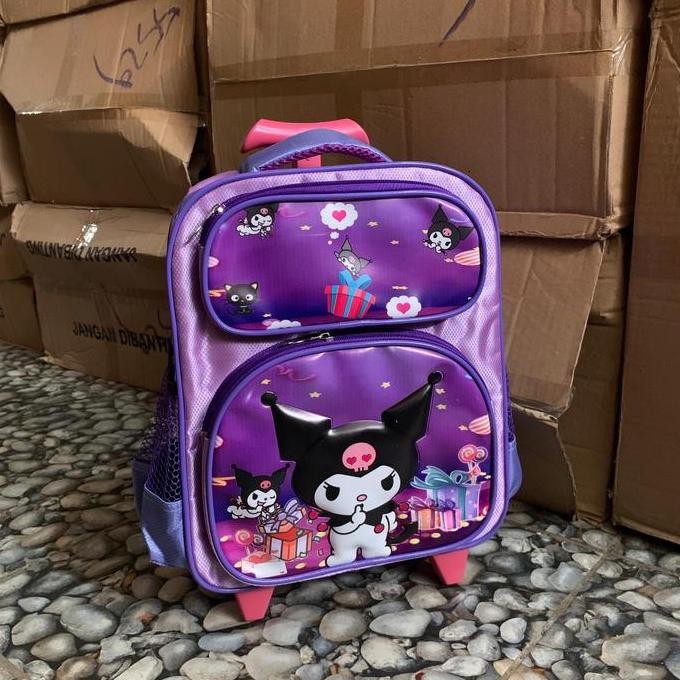 Tas Troli Anak Trolley Anak Sekolah Pg Tk Motif Sofia Frozen Unicorn