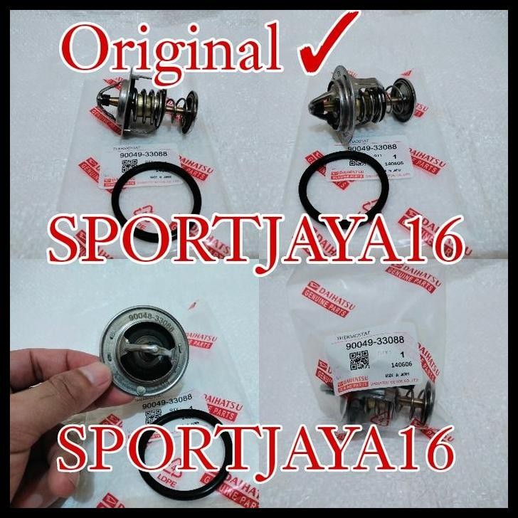 DISKON THERMOSTAT TERMOSTAT AVANZA XENIA 1.3 /1.5 RUSH TERIOS ORIGINAL 