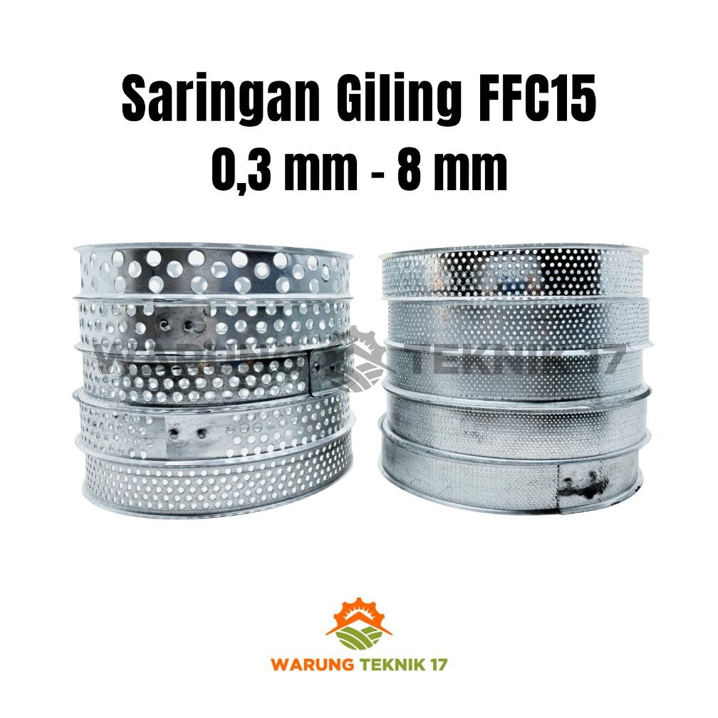 Bisa Cod Saringan Giling Penepung Diskmill Ffc15 Ukuran 0,3 Mm - 8 Mm Giling Kopi Beras Jagung Ffc 1
