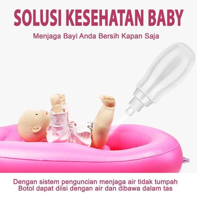 TERLARIS - Portabel Travel Baby Bidet Cleaner Botol Cebok Bayi Semprotan Bayi