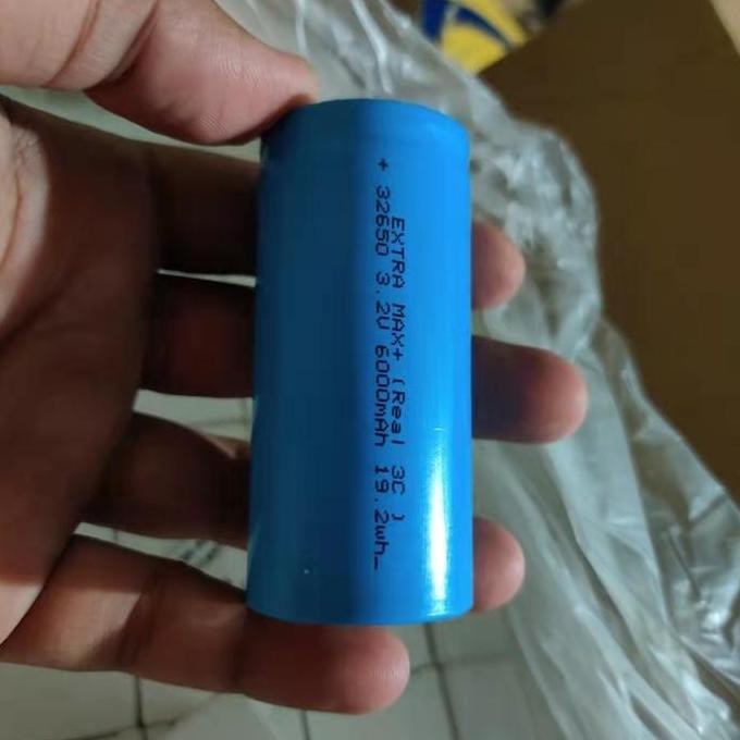 TERBARU - Battery lifepo4 solar Cell baru real C C flat 260 2700 PJU dll