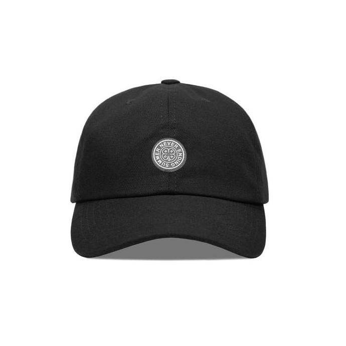 NRDN Clothing Hat Topi CIRCLE BLACK DAD CAP