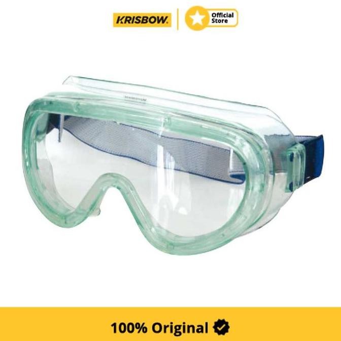 Krisbow Kacamata Pengaman Lab Goggle Chemical Srep200 2108