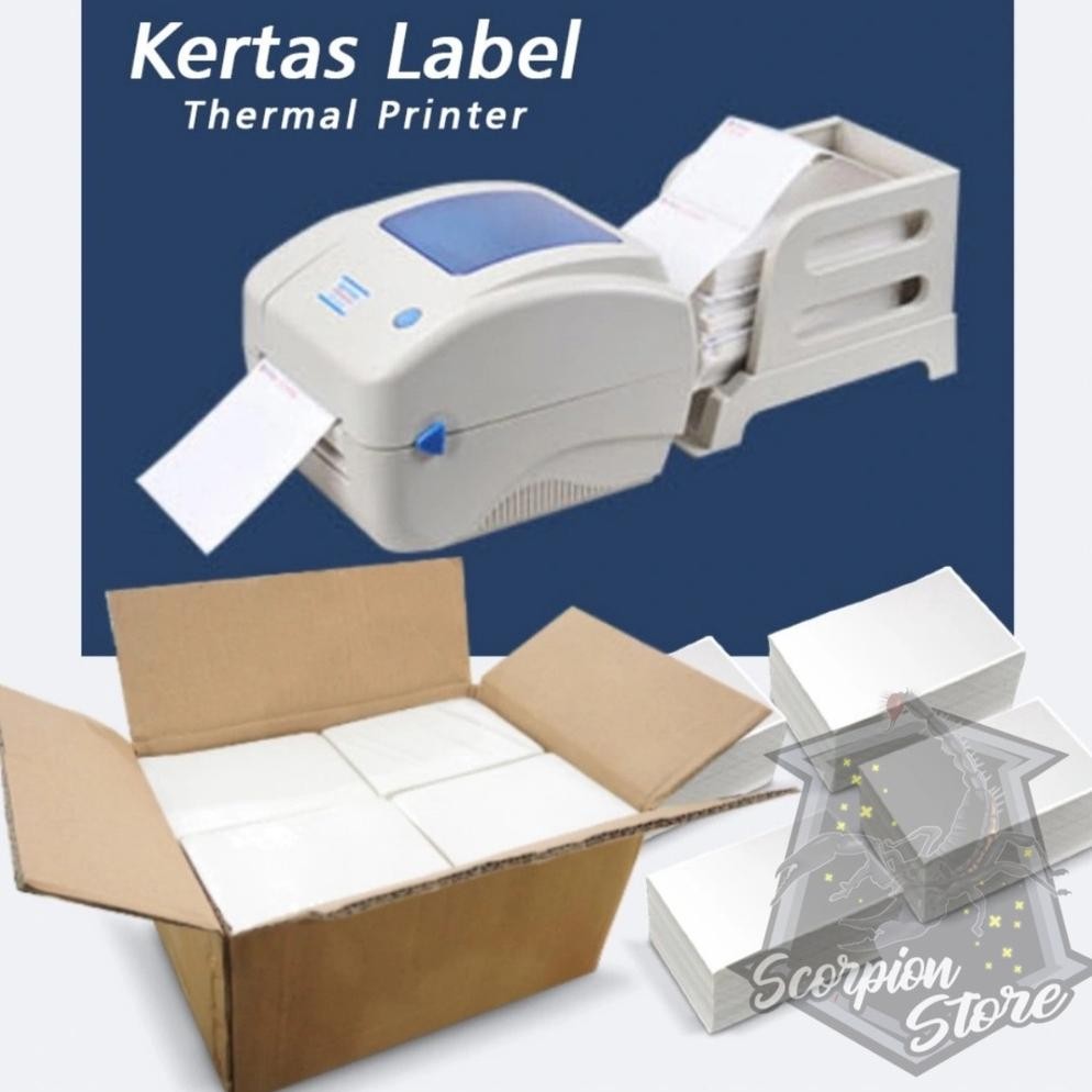 

Ede-78 Murah Meriah (1 Dus) - Kertas Label Thermal 100 X 150 Isi 10.000 Lembar - Kertas Lebel A6 - Ss Premium