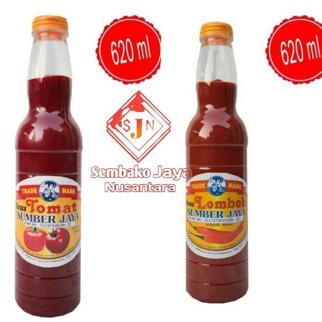 

Saos Tomat Sumber Jaya 620Ml / Saus Lombok Merah Asli Makassar 620Ml