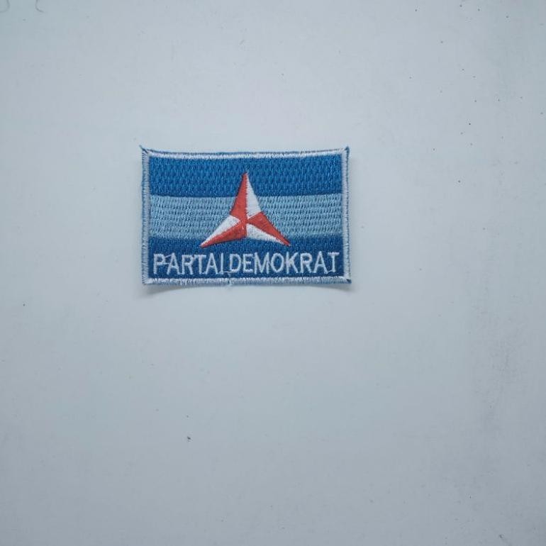 Flase Sale Oh34 Logo Bordir Partai Demokrat / Logo Partai Demokrat / Bordir Logo Partai Demokrat / B
