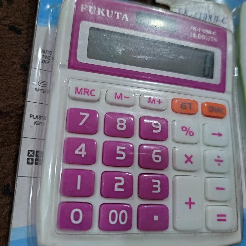 

Promo Gila Viral Kalkulator Fukuta Citizen / Kincizen 512 . Kalkulator Meja Dagang 12 Digit Sale