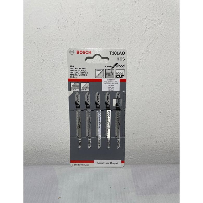 Gha-68 Y-76 Mata Gergaji Jigsaw T101Ao Bosch / Mata Gergaji Kayu Mesin Jigsaw / Mata Jigsaw Gergaji 