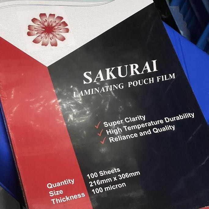 

Sakurai Laminating A4 Pouch Film 216 X 306 Mm - Laminating Sertifikat Co