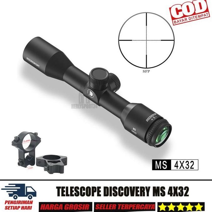 TELESKOP DISCOVERY 4X32 RETIKEL HK TIPIS DISCOVERY MS 4X32