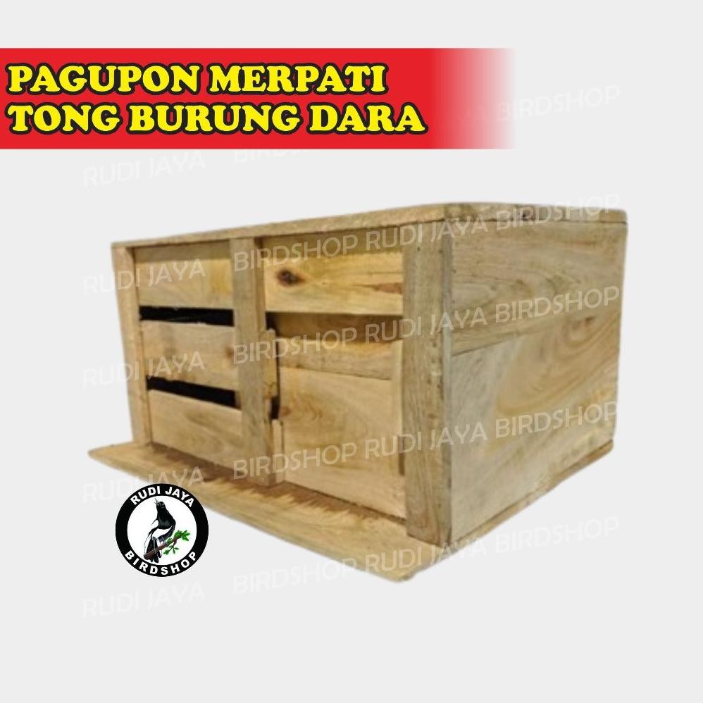 Tc21 Se-7 Gupon Pagupon Merpati Tong Burung Dara Murah Pintu Geser Slorok Model Sekat Bahan Kayu Kua