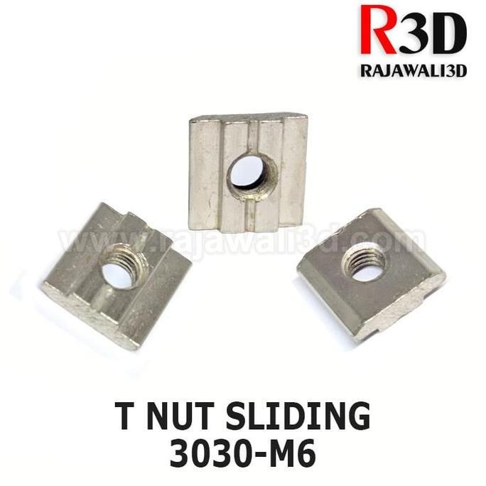 T Nut M6 Tee Nut T Sliding Nut 30-M6 Square Aluminium Profile 3030