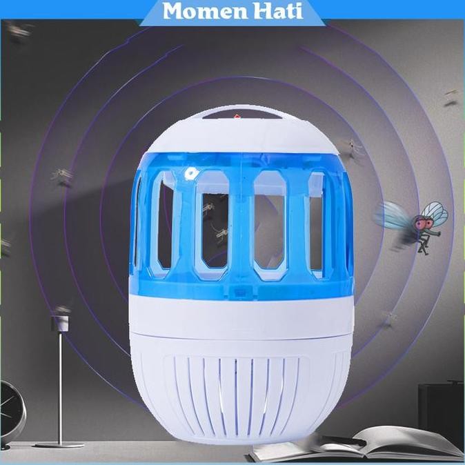 PERANGKAP NYAMUK ELEKTRIK / INSECT KILLER LAMPU UV NYAMUK SILENT ORIGINAL DAN TERPERCAYA