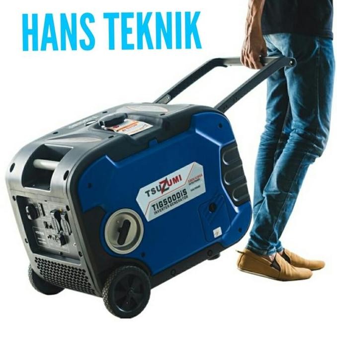 Promo Genset Silent 4000 Watt Tsuzumi Tig 5000 Is Generator Listrik