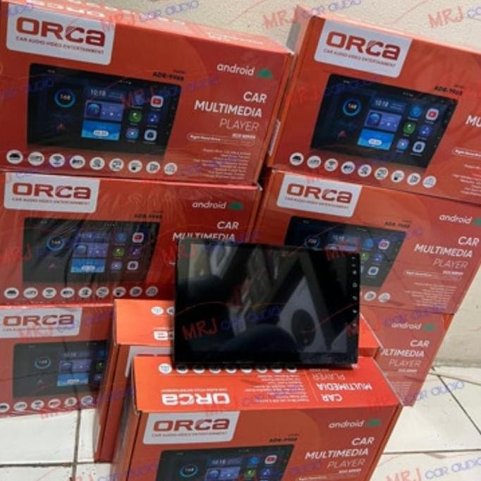 Promo Head Unit Tv Mobil Android 9Inch Merk Orca Free Kamera Mundur