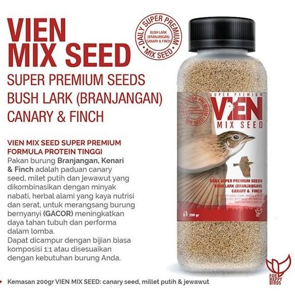 

PROMO DISKON - VIEN MIX SEED SUPER PREMIUM pcs untuk LOMBA