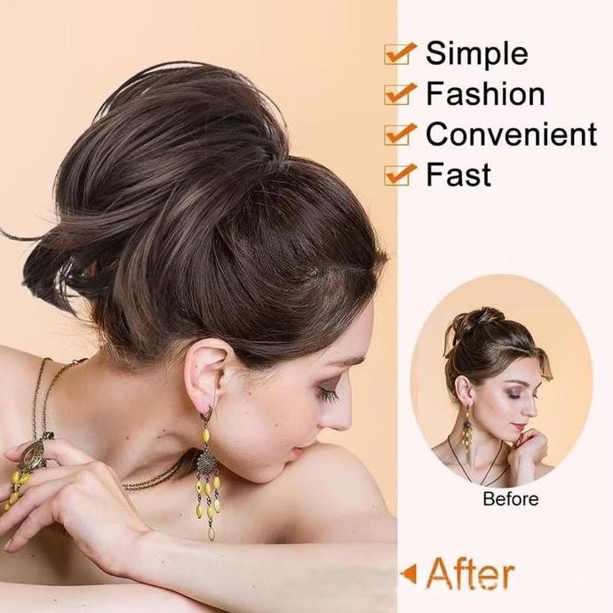 SANGGUL JEPIT SYEGI LULA 20CM/SANGGUL JEPIT MODERN/JEPIT RAMBUT PENDEK