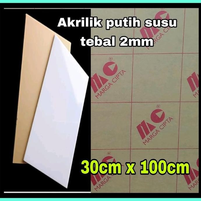 

Akrilik Putih Susu 2Mm Ukuran 30X100/Acrylic Lembaran/Acrylic Custom Kualitas Terbaik Harga Termurah