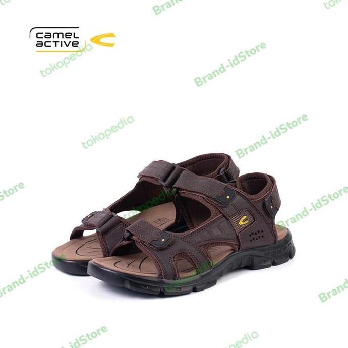 Sandal gunung pria CAMEL ACTIVE original bahan kulit Marco III NEW