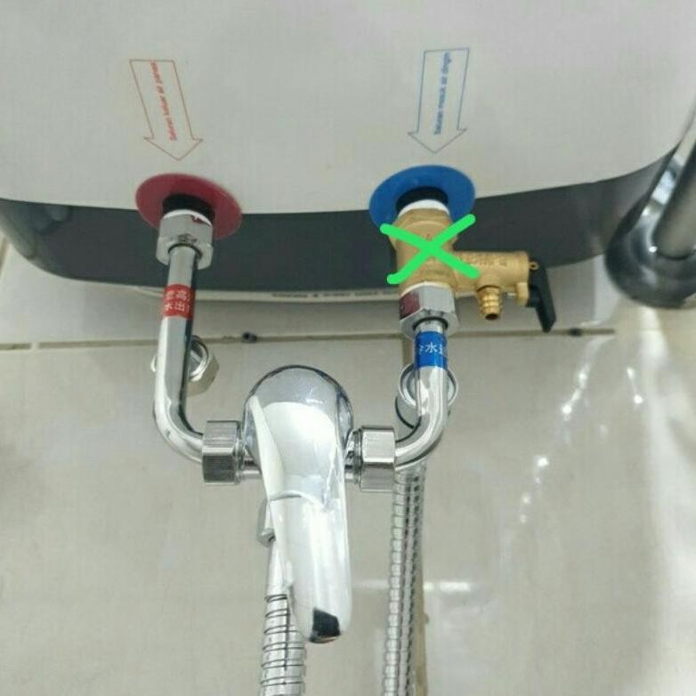 Kran mini mixer water heater listrik / keran mini mixer water heater listrik aSt