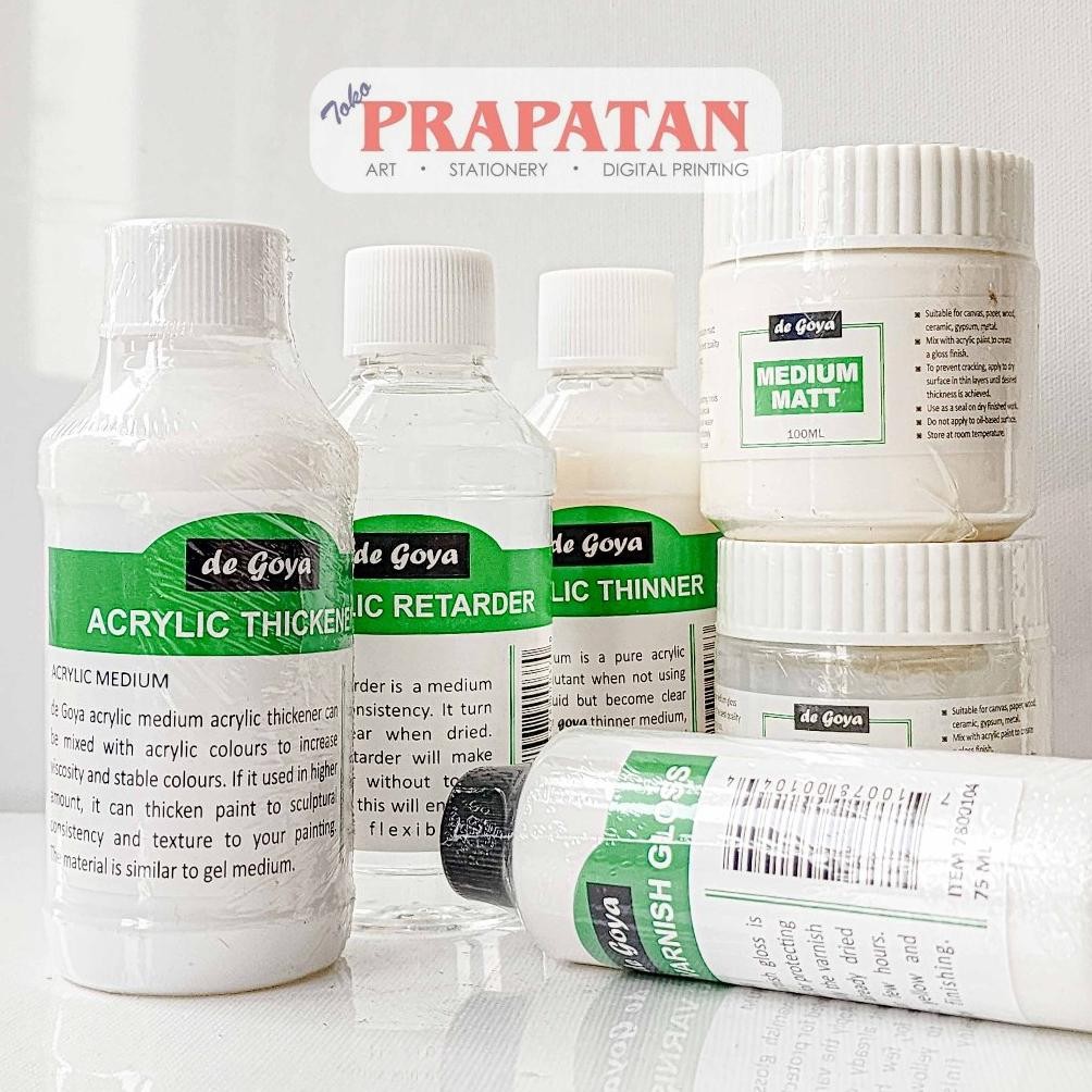 

Super Seller De Goya Acrylic Medium | Varnish | Medium Cat Akrilik Super Seller