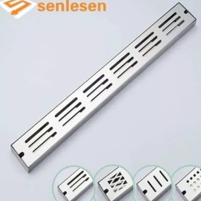 New Stock Floor Drain Panjang/Floor Drain/Saringan Kamar Mandi 40Cm