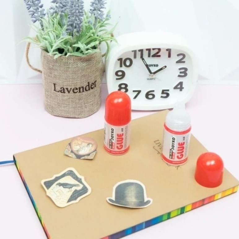 

Er-56 ( 12 Buah ) Lem Cair Perekat Kertas Liquid Glue Joyko Gl - R35 ( 35 Ml ) Er-56