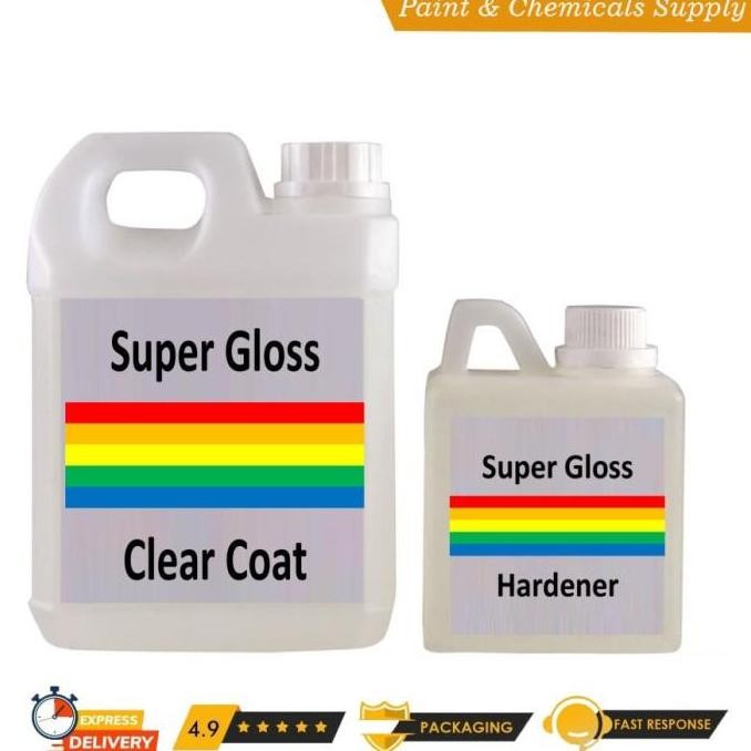 Terbaru Cat Duco Pu Clear Gloss Hs Pernis Mobil Motor 1,5 Liter