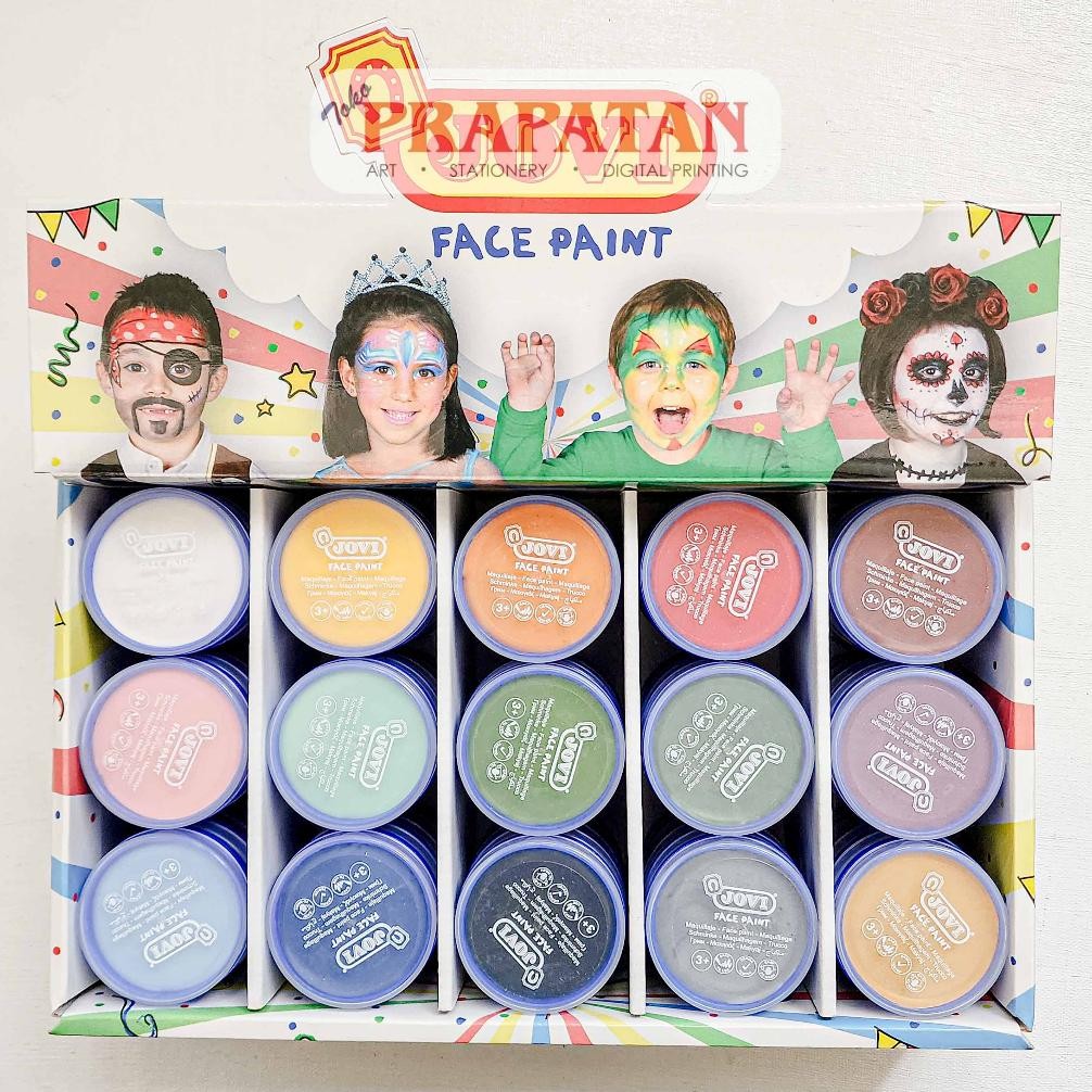 

Gtu-712 Jovi Face Paint 8Ml | Face & Body Painting Set | Cat Wajah Gtu-712