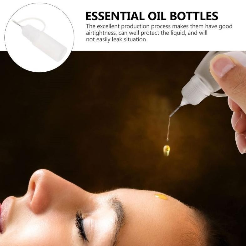 

If56 10Pcs Botol Jarum Botol 30Ml Botol Aplikator Henna Botol Lem Quilling Scrapbooking Jarum Craft If56