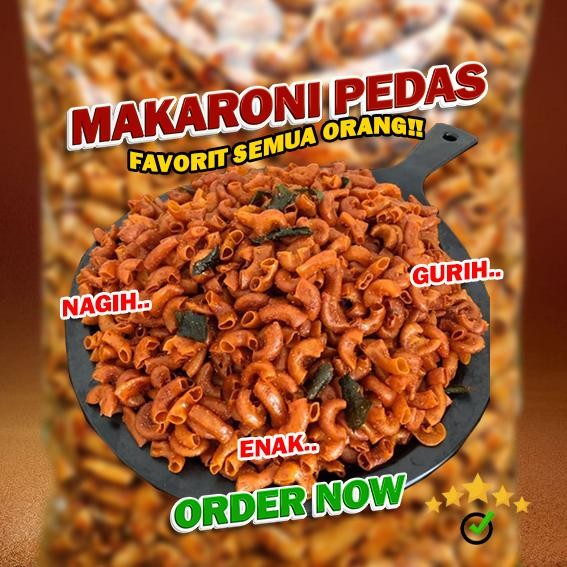 

1KG COD MAKARONI CIKRUH ORIGINAL PEDAS DAUN JERUK MURAH VIRAL 20RB PAKET HEMAT BUMBU MELIMPAH GACOR