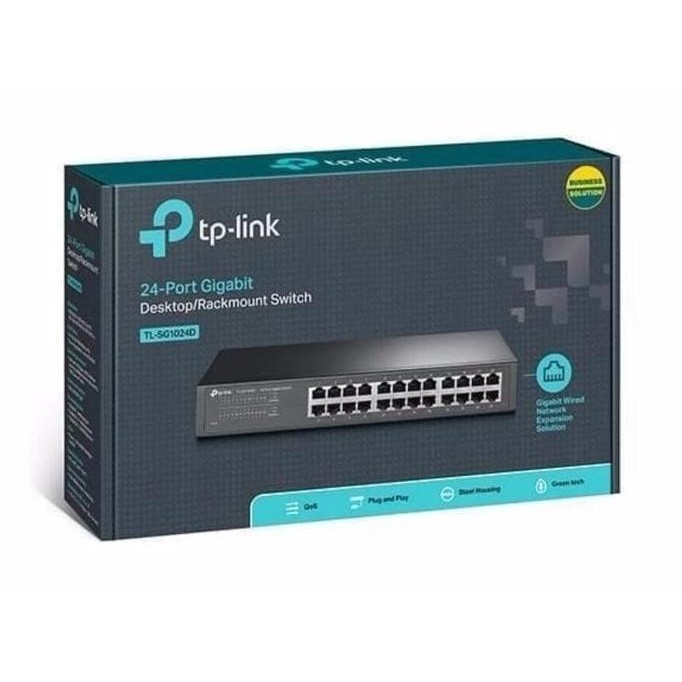 TPLINK SWITCH HUB 24 PORT GIGABITE SG1024D