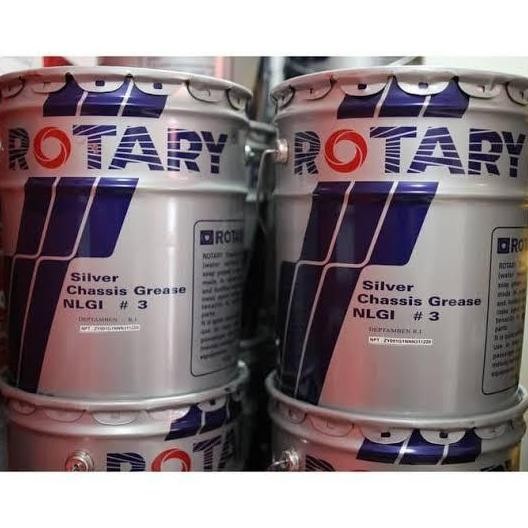 TERMURAH - Minyak Gemuk Rotary Silver 15KG