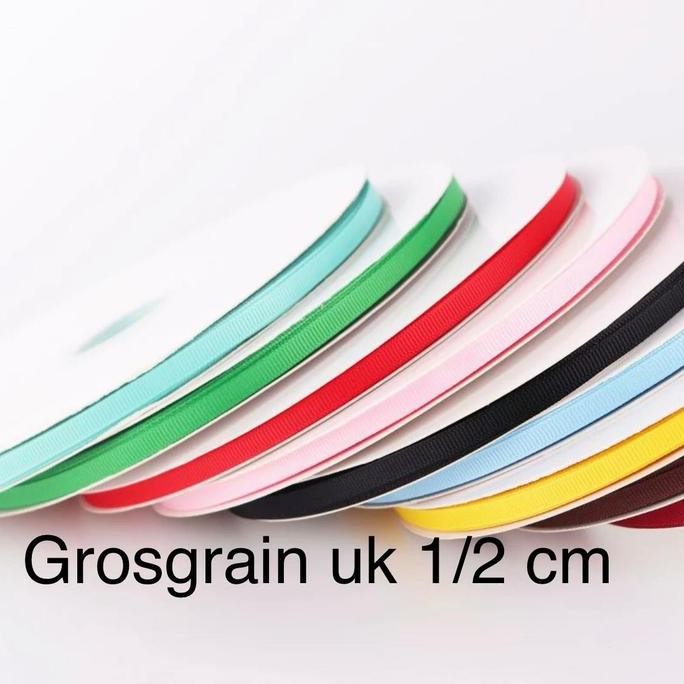 

TERMURAH - pita grosgrain 0,6cm/00Yard