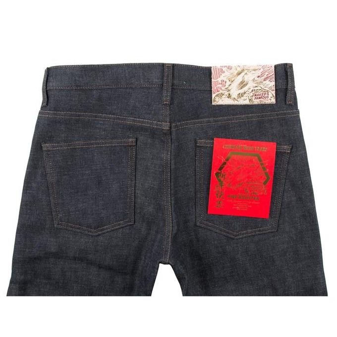 Murah Naked & Famous Denim Denim Super Skinny Guy Fire Rooster