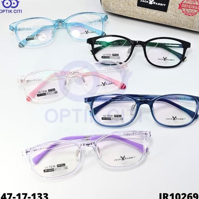 Frame Kacamata Anak-Anak Jack Rabbit JR 0269 Lentur Ringan