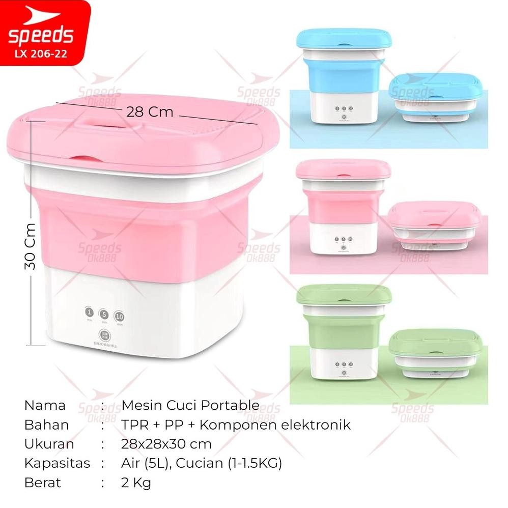 Terlaris | Terbaru | Best Seller | Termurah Mesin Cuci Mini Portable Speeds / Mesin Pengering Baju M