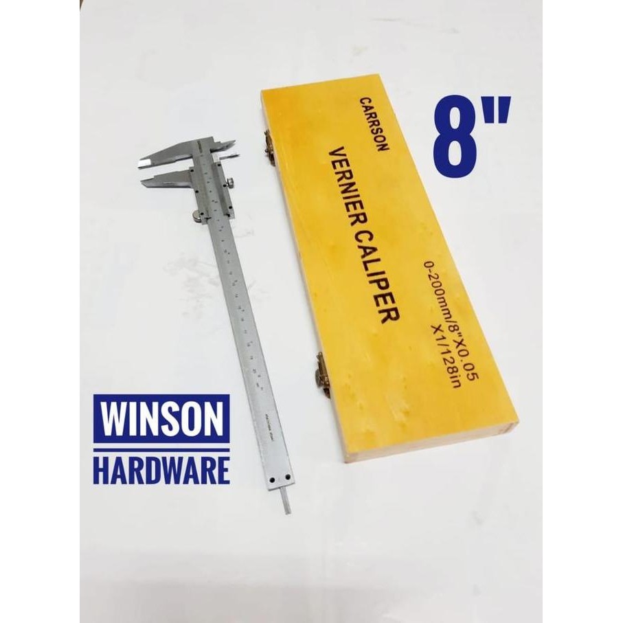 

SIKMAT 8" 200MM X 0.05MM BOX KAYU SEKMAT SIGMAT JANGKA SORONG CARRSON ORIGINAL DAN TERPERCAYA