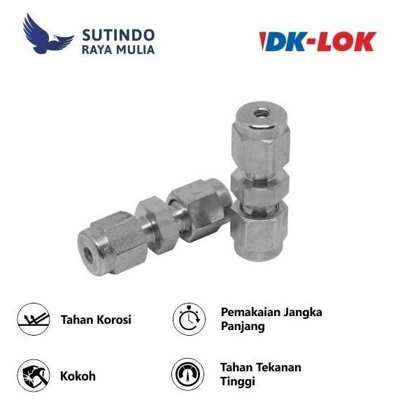 Fitting DK-Lok Union SS316 1/2 In