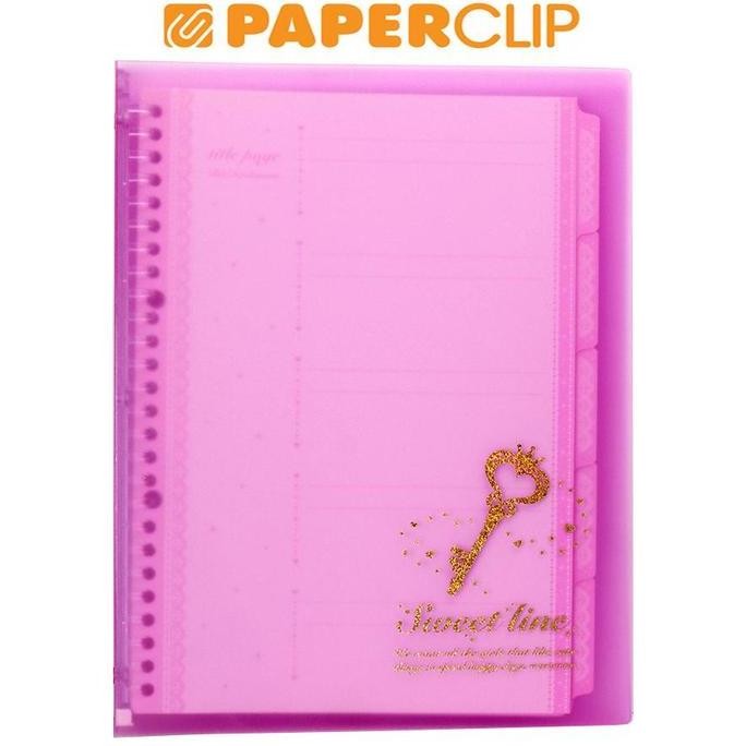

TERMURAH - FILE NOTE B5 MARUMAN SWEET LINE F016-08 PINK