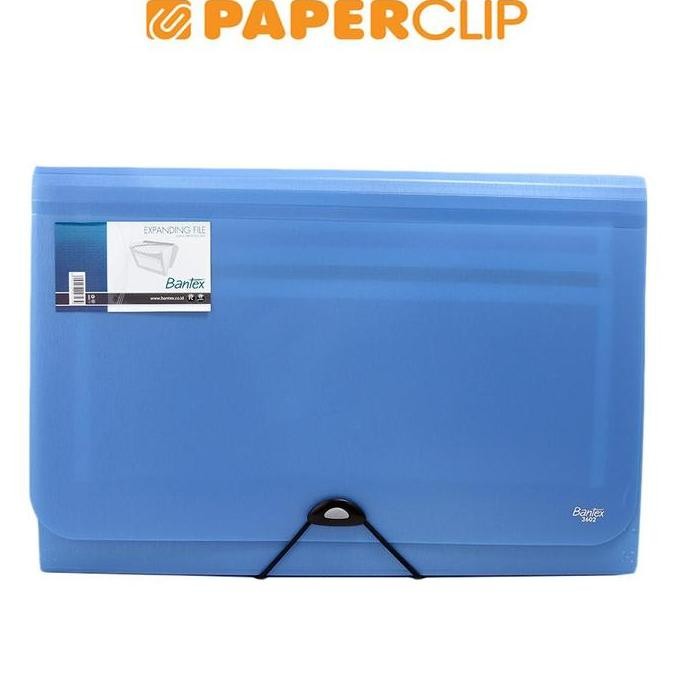 

BEBAS ONGKIR - EXPANDING FILE BANTEX 3602 FOLIO 11 COBALT BLUE