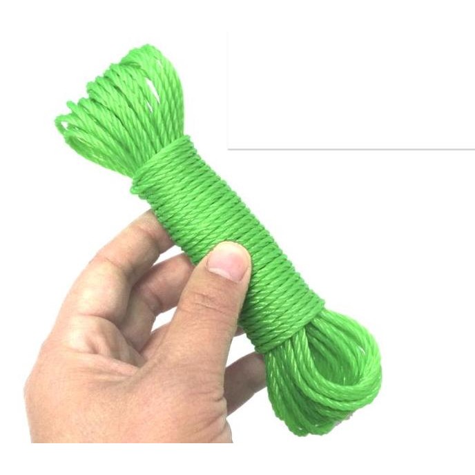 

Tali Plastik Nilon Tambang 10M Ukuran 2Mm Allshop