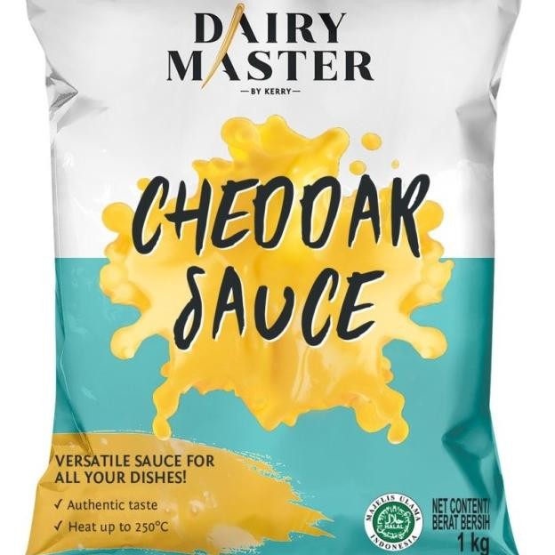 

Saus Saos Keju Signature Cheddar Chedar Cheese Sauce Cair Dairy Master 500Gram 1Kg