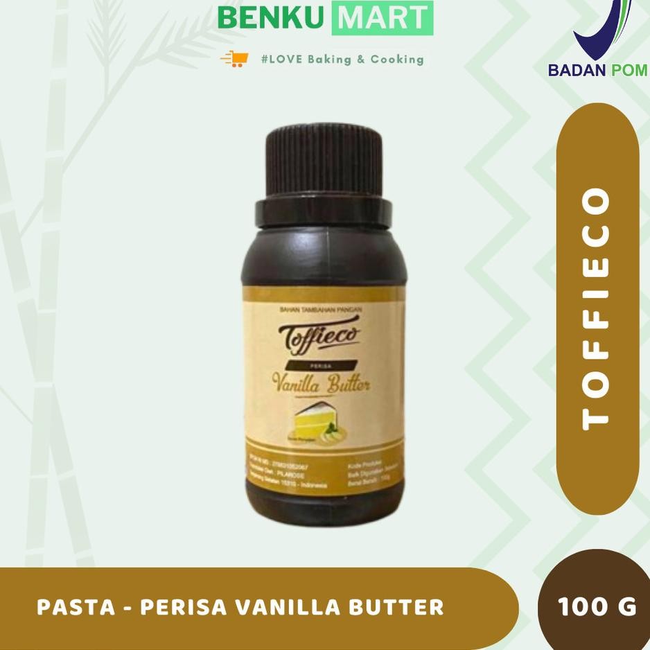 

Toffieco Pasta Vanilla Butter 100 Gr | Perisa Vanila Butter