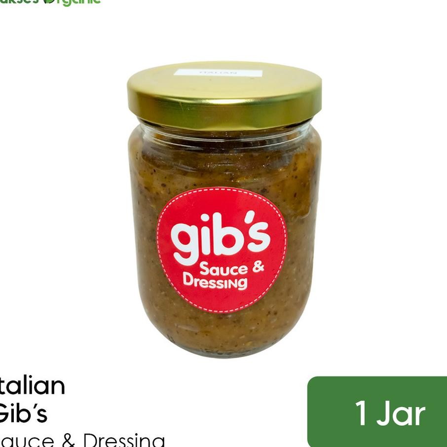 

Sauce & Dressing Jar Italian Gib'S
