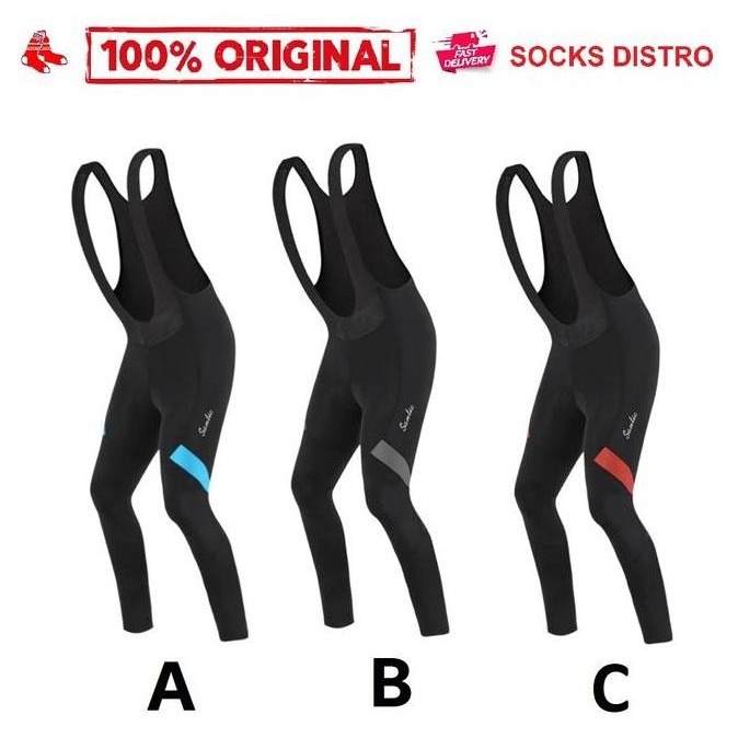 Promo SC19 BIB Long Celana Sepeda Padding Panjang Santic COD