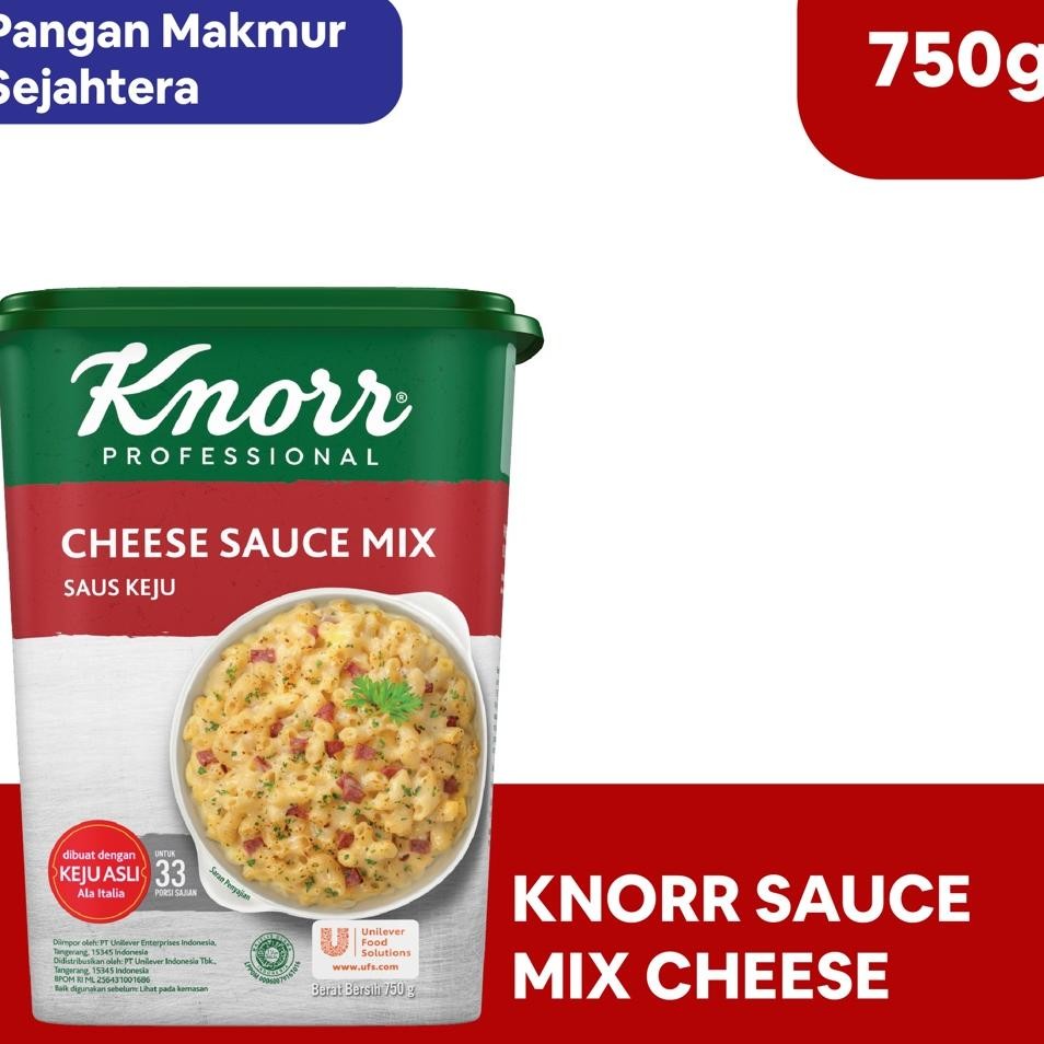 

Knorr - Saus Keju / Sauce Mix Cheese 750Gr
