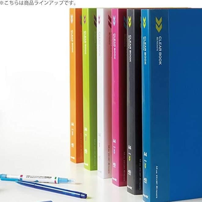 

TERLARIS - Clear Book K2P-K40 Kokuyo 40 lembar A4