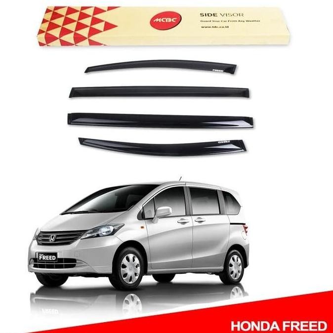 Promo Talang Air Mobil Slim Honda Freed New Brio 2011 2018 Original MCBC Warna Diamod Black Car Akse